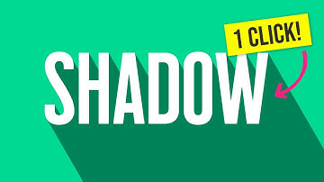 Easy Long Shadow Text Effect Tutorial