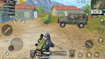 PUBG MOBILE - #19 Erangel Map | Squad vs Squad - Android IOS GamePlay FHD