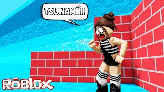 EV YAP VE TSUNAMİDEN KURTUL!!😱Roblox Build to Survive the Tsunami