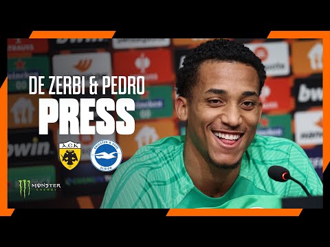De Zerbi & Pedro's AEK Athens Press Conference: Injuries And Atmosphere