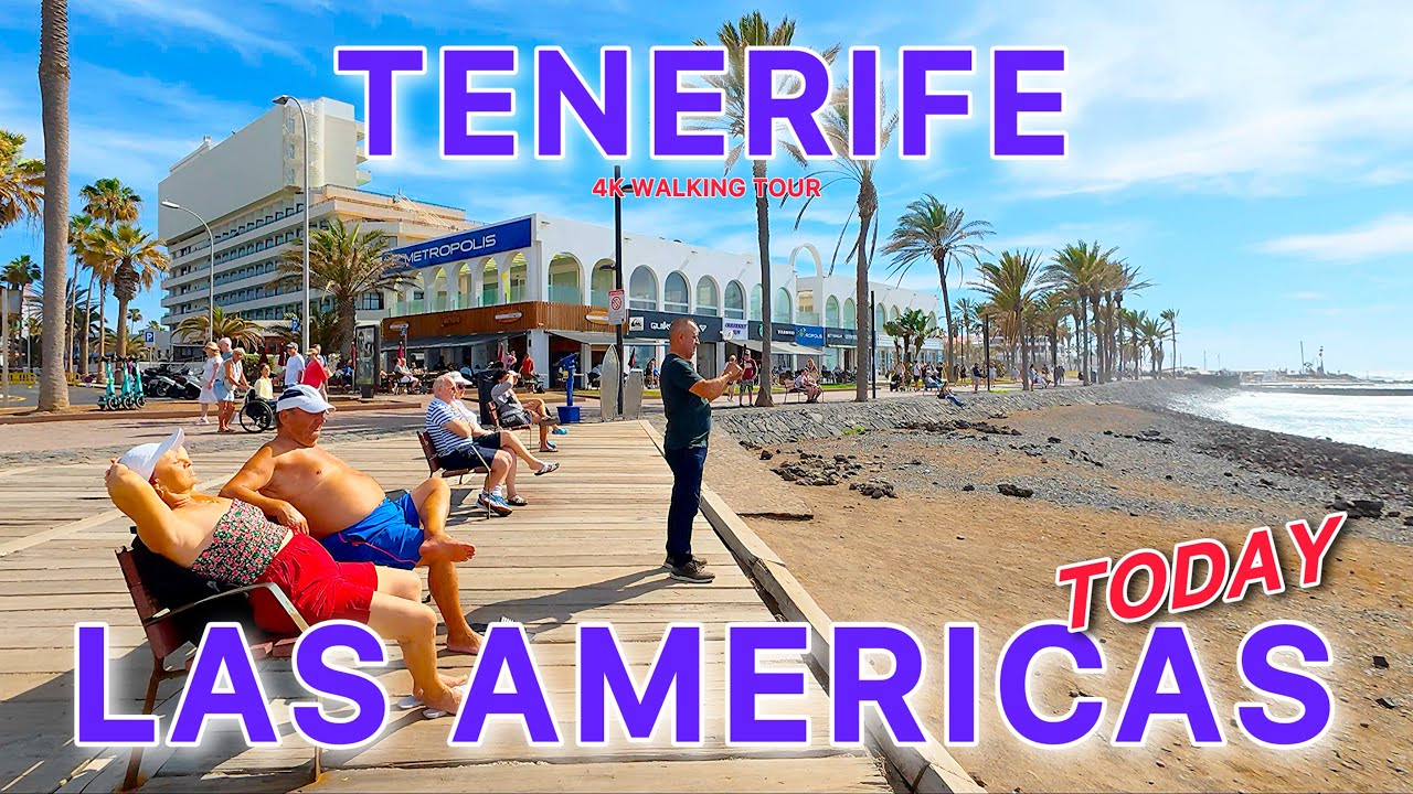 TENERIFE - LAS AMÉRICAS | What’s the Vibe in this Place? ☀️ 4K Walk TOUR