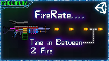 How To FIRE Bullets In Fixed Time Gap in unity || Unity FPS Weapon Fire Rate