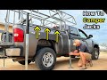 Diy truck camper build  camper jacks    pt 2