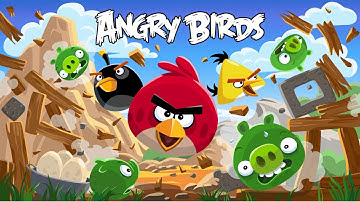 Angry Birds Slingshot Frenzy gameplay (Google Chrome HTML5 game).