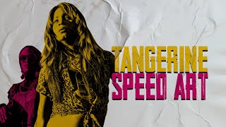 Tangerine (2015) Fan Poster - Speed Art