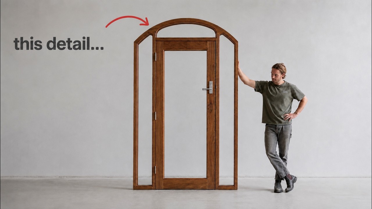 The Most Complex Door Frame I’ve Ever Built — Transcript