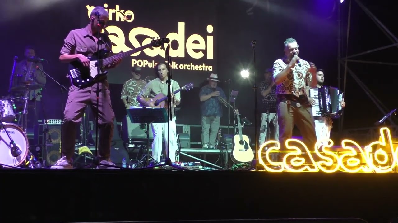 Inizio Spettacolo Romagna Mia🪗🎷Orchestra Mirko Casadei BalaMondo Serata Gatteo Mare 01 08 2025 1
