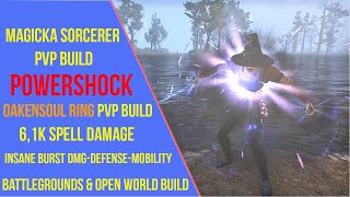 ESO Magicka Sorcerer PVP Build - Powershock - High Isle - Oakensoul Ring PVP Build