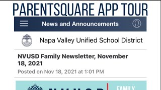 ParentSquare App Tour