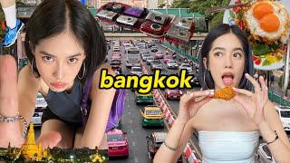 bangkok days | best crab fried rice, vintage market haul, hidden bars, morning yoga, food and more