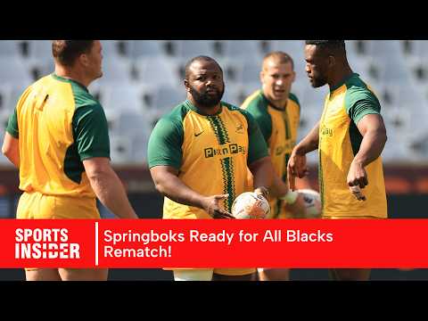 Springboks Fine-Tune Preparations in Cape Town ahead of All Blacks Clash | Sports Insider | AD1Z