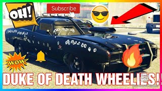 Grand Theft Auto V Wheeling in armored Mustang plus Fun With Feds to