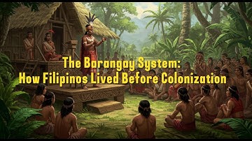 🔍 The Barangay System: How Filipinos Lived Before Colonization