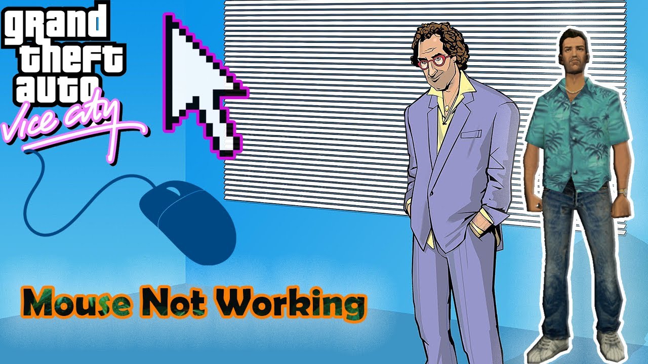 Gta Vice City : Mouse Error Fix | Mouse Not Working in GTA Game - YouTube