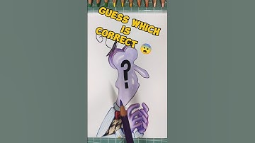 Which one is Correct for Fear 😨? (Inside Out) #shorts #fear #insideout #drawing