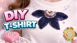 Trendy Fabric Embellishment with beads & Gem| Luxury Fabric Flower with Pearl & Crystal #viralvideo  screenshot 5