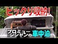 ４１０リットル収納！７千円落札のルーフボックス。軽キャンパー必須の収納実力とは・・・字幕解説付～プロミュージシャンのバンライフ
