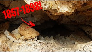 1857-1898 GOLD ADIT EXPLORING \& SAMPLING