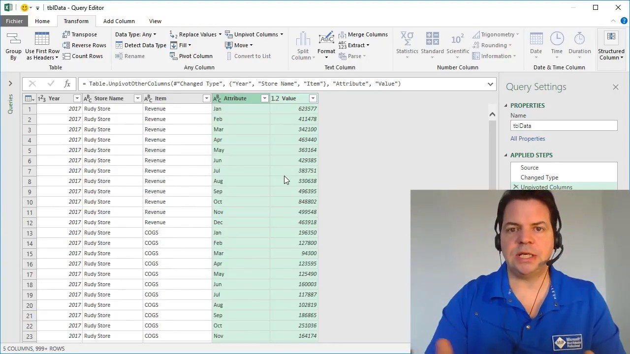 best-practice-with-excel-unpivot-columns-with-power-query-youtube
