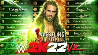 WR2D 2K22 By Demon Knight v2 (Correct Roster) Released! [Wrestling Revolution 2D]