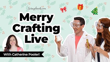 Christmas Cardmaking LIVE with Catherine Pooler! Holiday Card Tutorial!