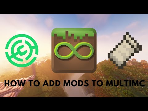How to install fabric mods into your game through MultiMC