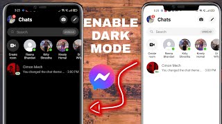 How To Enable Dark Mode On Facebook Messenger (2022) screenshot 5