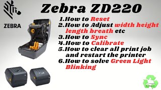 Zebra Zd220 Green Light Blinking: Quick Fixes and Solutions