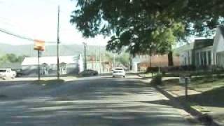 A drive through the city of Piedmont, AL