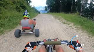 Mountaincart Semmering - Komplette Abfahrt