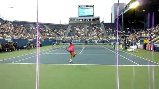 US Open 2010 - Ana Ivanovic vs Ekaterina Makarova - First Set - HD 720p