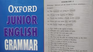 oxford junior english grammar ex-1 Noun screenshot 5