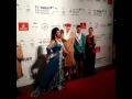 الفنانة اشجان في مهرجان دبي السينمائي 2014
