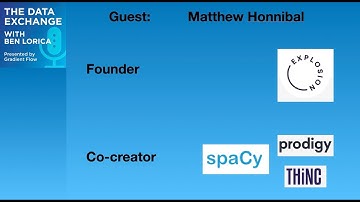 Data Exchange Podcast (Episode 28): Matthew Honnibal