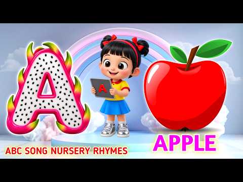 Phonics Song 2 with TWO Words in 3D - A For Airplane - ABC Alphabet Songs with Sounds for Children