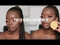 Hot Girl Summer Make-up Tutorial ||South African Youtuber ||Kwa-Zulu Natal