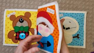 BUTTON, BUTTON Felt Quiet Book