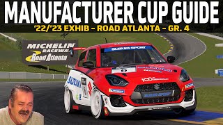 [Gran Turismo 7] '22/'23 Manufacturer Cup R2 Guide - Road Atlanta - Gr. 4