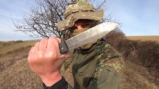 APO-1S SURVIVAL KNIFE - AUS8 STEEL - @SurvivalLilly DESTRUCTION TEST PART 2 - UNTIL IT BREAKS AGAIN