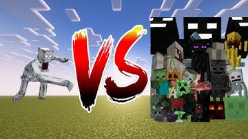 SCP-096 V3.1(Bendy the demon18) VS The Titans Mod(Berg 210) | Minecraft Mob Battle
