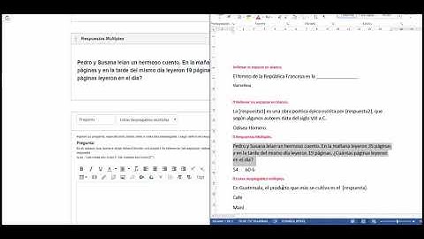 Respuestas Múltiples y desplegables - Canvas
