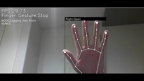 AI Powered Hand Gesture Recognition Controls Neon Dot Grid.. Real Time Interactive Art