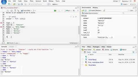 Using the ? function to look up help on an R function