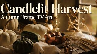 Samsung Frame TV Art - Autumn Still Life 🕯️🍂 Candlelit Harvest Cozy Ambience - Soft Matte Atelier screenshot 5