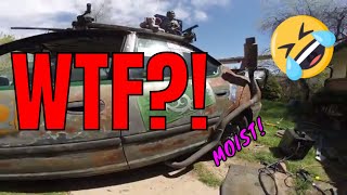 Rustina gets CRAZY EXHAUST!