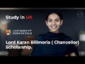 The university of birmingham lord karan bilimoria chancellor scholarship i study in uk i vibedu