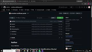 Serverless Certificate Generator & Verification Portal 1080P