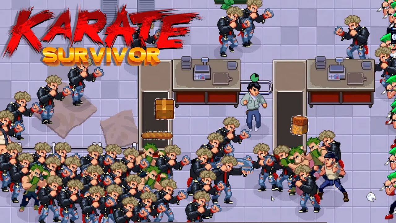 Karate Survivor  - Martial Arts Vampire Survivors Like? 