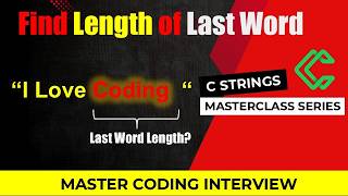 Celebrity Find Length of Last Word | Coding Interview Question Profile
