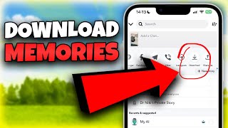 How To Download Memories On Snapchat ✅ How To Download Snapchat Stories screenshot 1